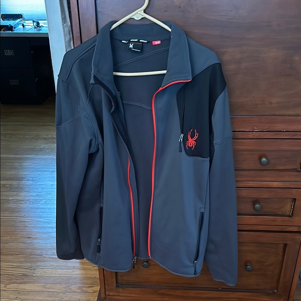 Spyder jacket with 3 zip up pockets